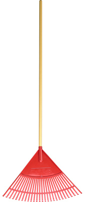 UPC 038313250249 product image for Corona Clipper RK 25024 24 in. Poly Rake With Wood Handle | upcitemdb.com