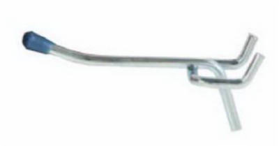 Crawford 18360-50 0.13 X 6 In. Double Prong Straight Hook