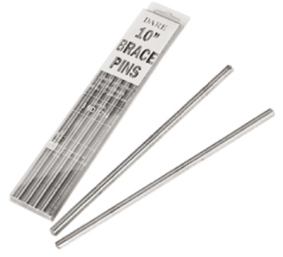 Dare Products 1714-5 0.37 X 10 In. Brace Pin, 5 Pack