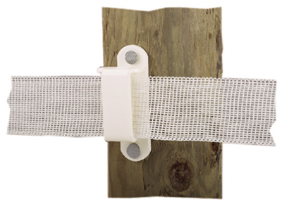 Dare Products 2330-25w Wood Post Tape Insulator, White