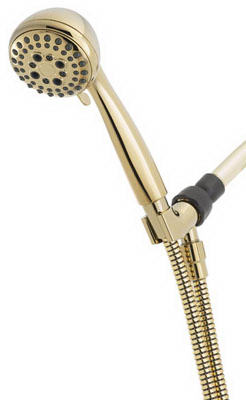Delta Faucet 75502pb Polished Brass 5 Spray Hand Shower Head