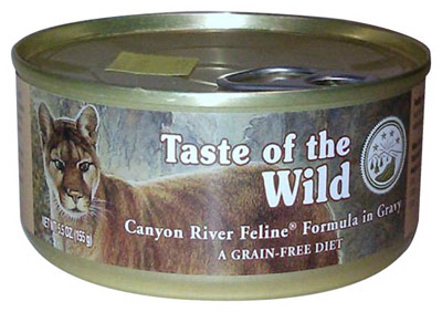 61111 5.5 Oz. Canyon River Formula Salmon & Trout Cat Food