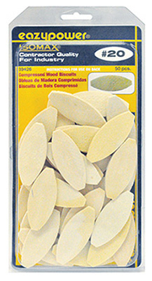 39426 No.20 Compressed Wood Biscuits - 50 Pack
