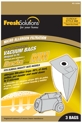 70672 Eureka Mm Style Vacuum Bag, 3 Pack