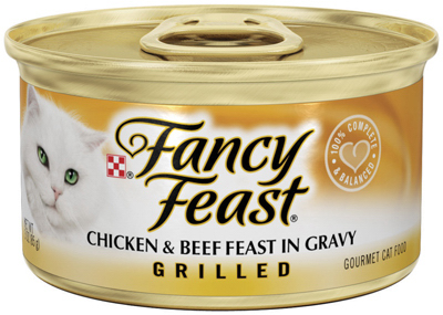 10217 3 Oz. Grilled Chicken & Beef, Cat Food - 1 Can