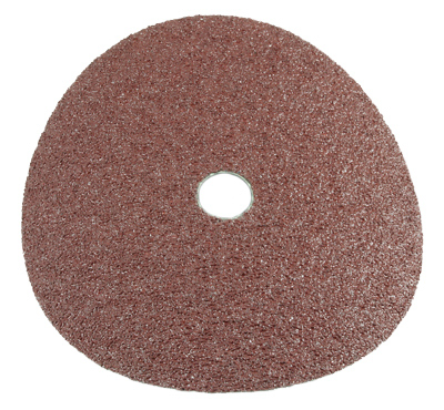 71653 24 Grit Resin Fibre Aluminum Oxide Steel Sanding Disc - 7 In.