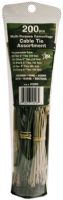 10096 Cable Tie Tube, 200 Pack