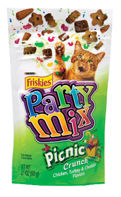 57442 2.1 Oz. Party Mix Picnic Crunch, Cat Treat