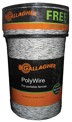 G620300 1,320 Ft. Polywire, Ultra White