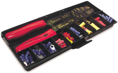 Gk-15n Insulated Terminal & Crimping Tool Kit - 100 Piece