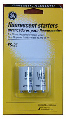 64820 Fs25 Fluorescent Starter - 2 Pack