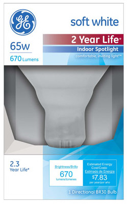 26806 65w Long Life Indoor Reflector Spot Light Bulb