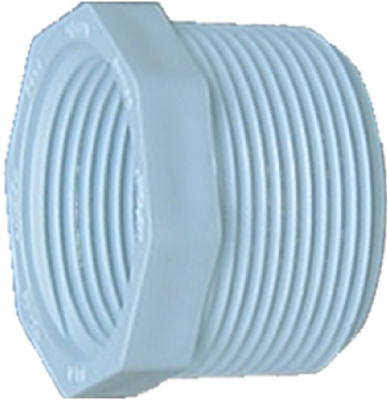 34318 0.38 In. Male Iron Pipe X 0.25 In. Female Iron Pipe Pressure Pvc Threaded Bushing