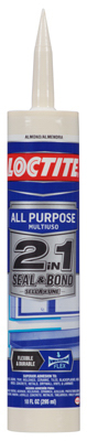 UPC 079340647671 product image for Henkel 1936542 10 Oz. Almond 2 In 1 All Purpose Caulk | upcitemdb.com