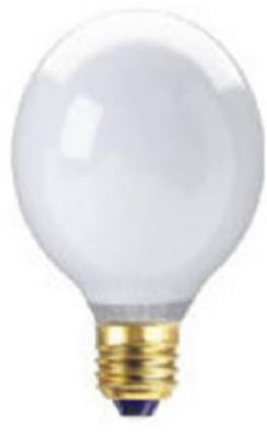 70920 40w G25 Westpointe White Decative Globe Light Bulb - 3 Pack