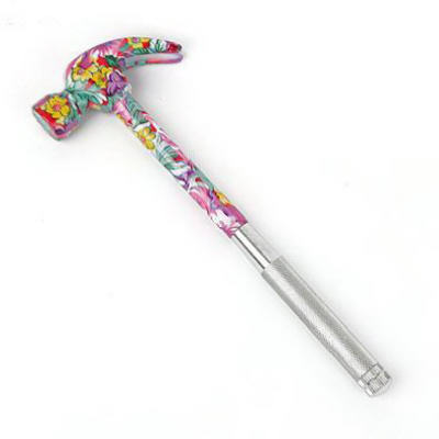 704686 6 In 1 Floral Pattern Combination Slotted Claw Hammer