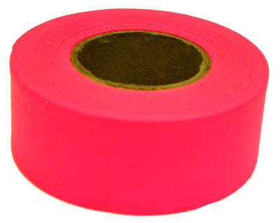 17003 150 Ft. Glo Pink Flagging Tape