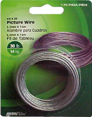 121110 25 Ft. Picture Wire - 30 Lbs