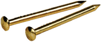 122627 0.63 In. X No. 18, Escutcheon Pin, Solid Brass