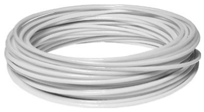 122066 100 Ft. X No. 5 Plastic Coated Clothesline Wire, White