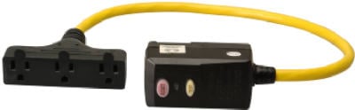 Master Electrician 02832me 2 Ft. Ground Fault Circuit Interrupter Extension Cord