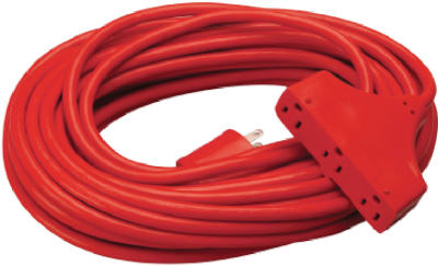 Master Electrician 04218me 50 Ft. Red Outdoor Extension Cord