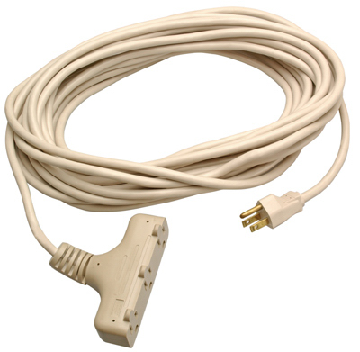 02357me 40 Ft. Beige Extension Cord