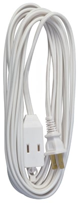 09415me 16-2 White Extension Cord - 20 Ft.