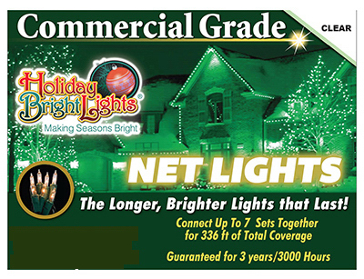 105bx-net-cl 150 Light Clear Net Light Set