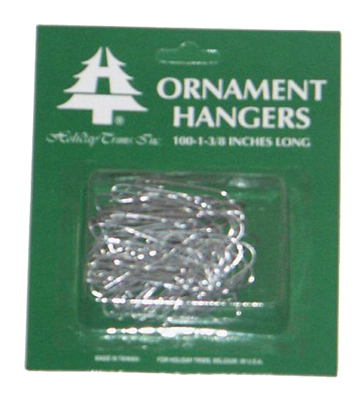 3926000 100 Count Ornament Hook - Silver