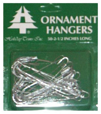 3925000 50 Count Gaint Ornament Hook - Silver