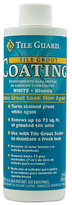 9314-6 Tile Grout Coating, White - 8 Oz.