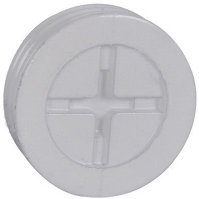 Hubbell Electrical Pt-50-al-w 0.5 In. Closure Plug, 3 Pack, White