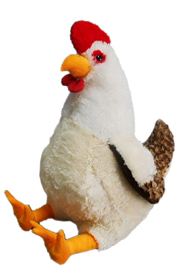 221883 20 In. Plush Chicken
