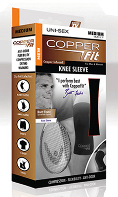 Cprfkn-xl Extra Large Copper Fit Knee Sleeve
