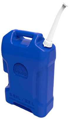 42154 6 Gallon Blue Water Container