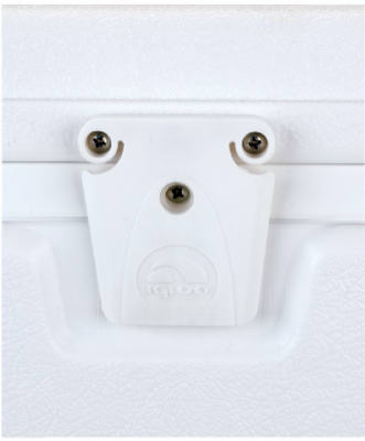 24013 White Replacement Latch Set