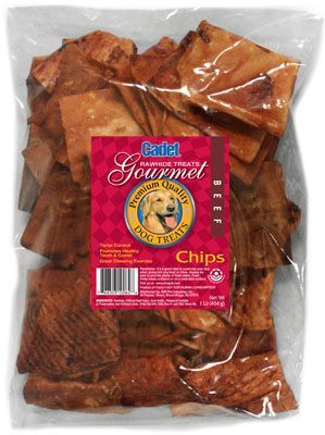 10062-16 1 Lbs. Beef Rawhide Chips