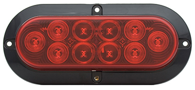 Infinite Innovations Ul423101 6.5 In. Surface Mounted Led Stop, Tail & Turn Light