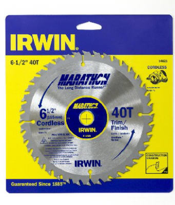14023 6.5 In. 40 Tooth Carbide Blade