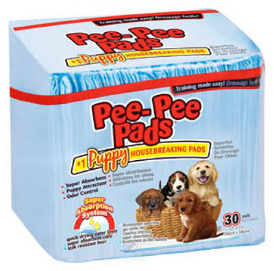 100519797 Pee-pee Pads, 30 Pack