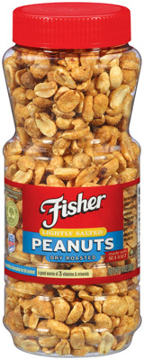 P27752 14 Oz. Dry Roasted Lightly Salted Peanuts