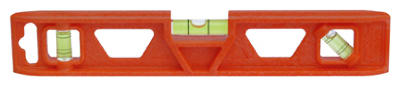 1402-0900 9 In. Structo Cast High Visibility Color Torpedo Level