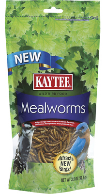 Kaytee Products 100505651 3.5 Oz. Mealworm Re Sealable Pouch