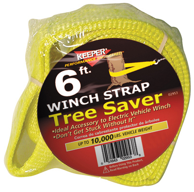 02953 3 In. X 6 Ft. Tree Saver Winch Strap