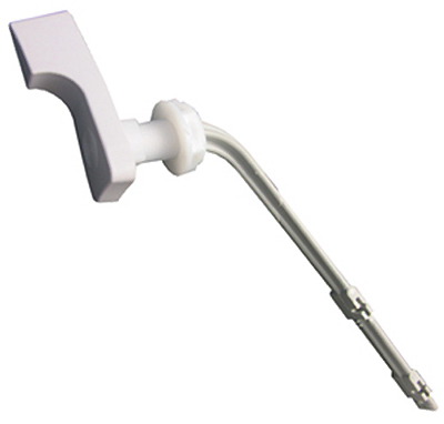 04-1819 American Standard White Finish Replacement Toilet Tank Flush Lever