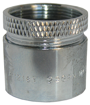 09-1047 0.81 X 27 In. Chrome Plated Brass Aerator