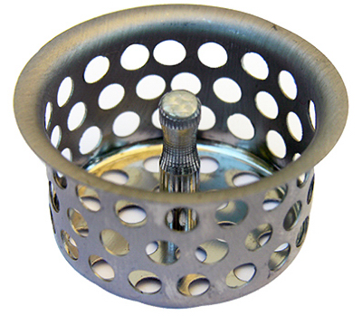 03-1317 Crumb Cup Strainer With Center Post - 1.5 In.