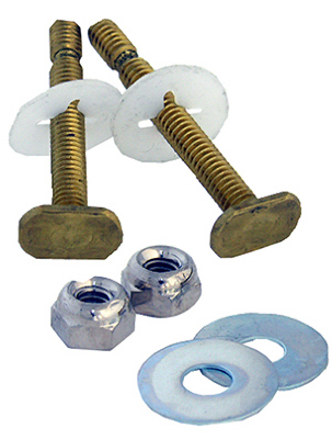 04-3649 2 Pack Toilet Bolt Kit - 0.31 X 2.25 In.