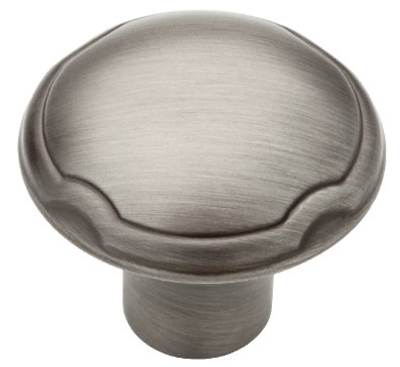 P23120-904-cp Theo Cabinet Hardware Knob, Silver - 1.25 In.